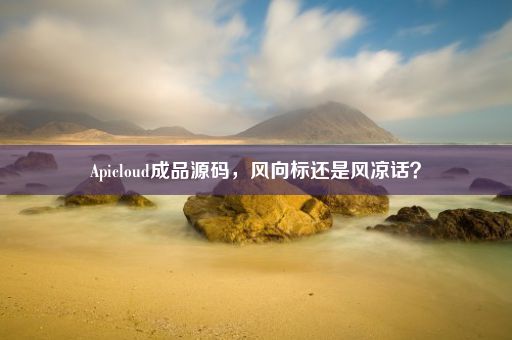 Apicloud成品源码，风向标还是风凉话？