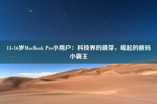 13-16岁MacBook Pro小用户：科技界的萌芽，崛起的数码小霸王