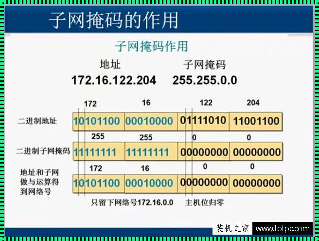 “子网掩码”是个啥玩意儿？来，哥给你举个“栗子”！