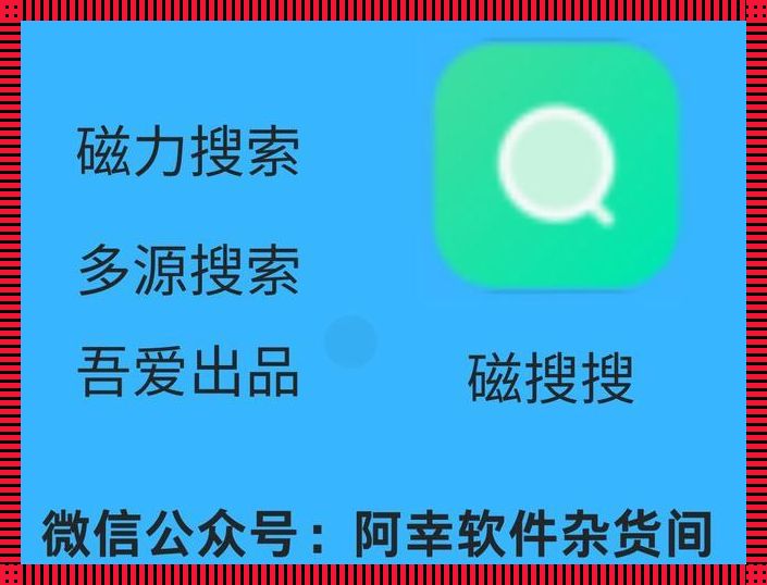 嘿嘿，瞧瞧这款“磁力搜索”新花样儿