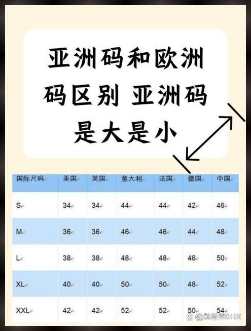 "码上时尚，潮流跨界：亚洲欧罗巴的尺寸迷思"