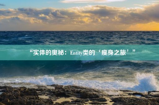 “实体的奥秘：Entity类的‘瘦身之旅’”