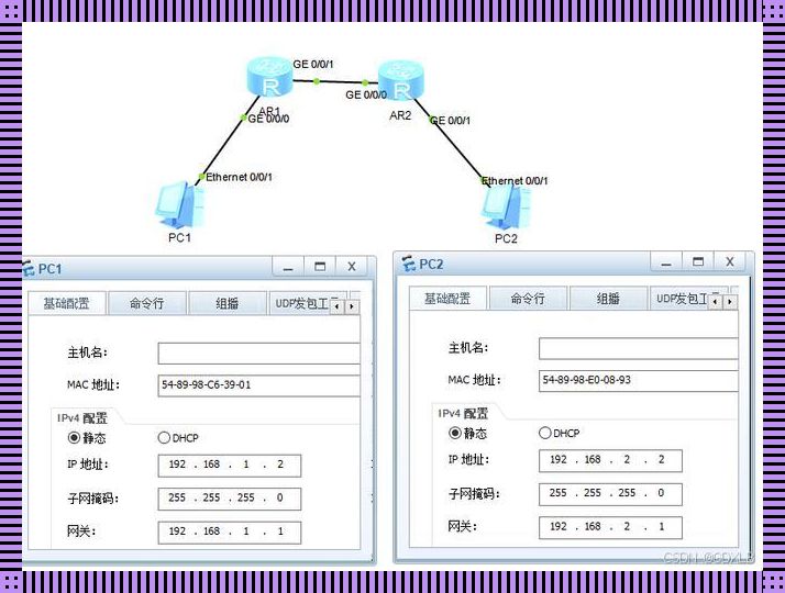 “子网规划”与“静态路由”的戏谑之旅