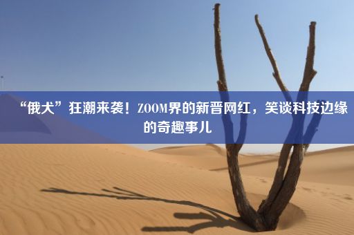 “俄犬”狂潮来袭！ZOOM界的新晋网红，笑谈科技边缘的奇趣事儿