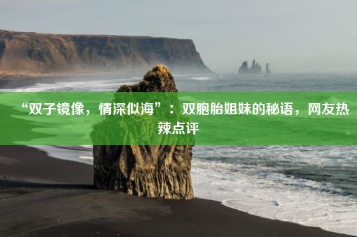 “双子镜像，情深似海”：双胞胎姐妹的秘语，网友热辣点评