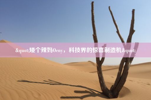 "矮个辣妈Oeny，科技界的惊喜制造机"