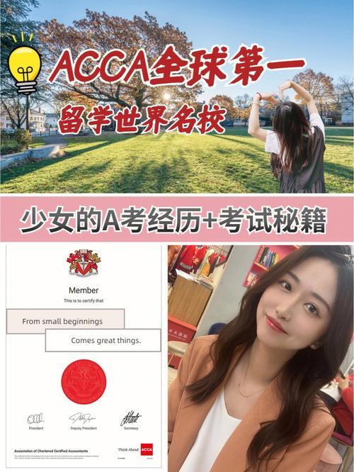 "ACCA女神网课2023：笑谈考证风云，科技圈里的青春独白"