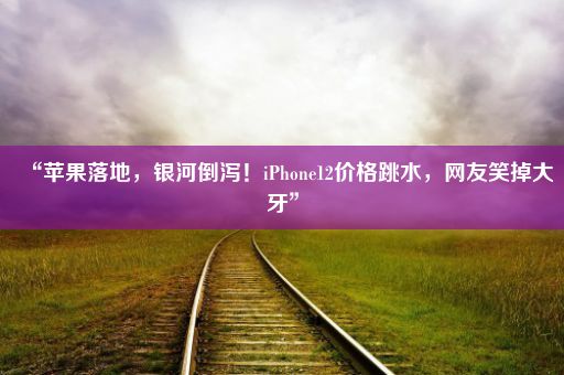 “苹果落地，银河倒泻！iPhone12价格跳水，网友笑掉大牙”