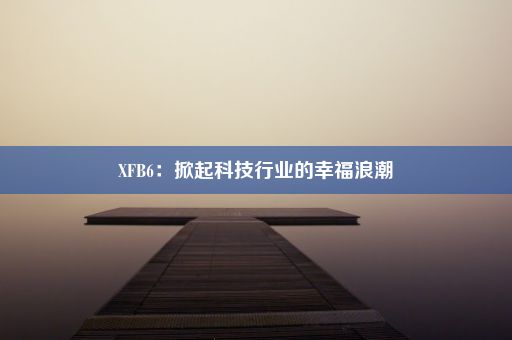 XFB6：掀起科技行业的幸福浪潮