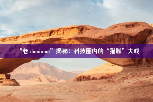 “老 dominion”揭秘：科技圈内的“猫腻”大戏