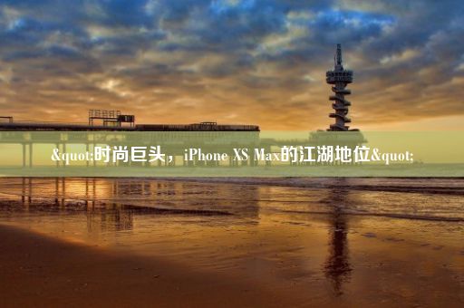 "时尚巨头，iPhone XS Max的江湖地位"