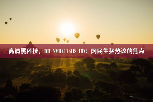 高清黑科技，DH-NVR4116HS-HD：网民生猛热议的焦点