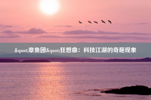 "章鱼团"狂想曲：科技江湖的奇葩现象