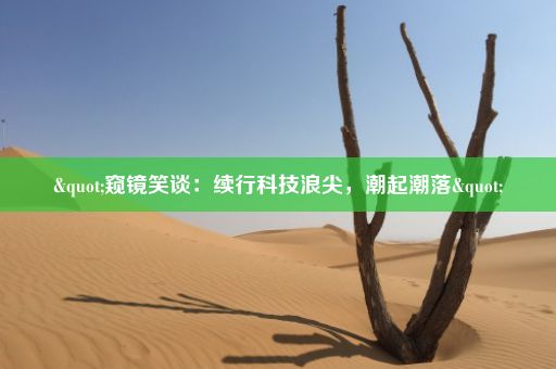 "窥镜笑谈：续行科技浪尖，潮起潮落"