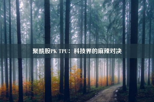 聚酰胺PK TPU：科技界的麻辣对决