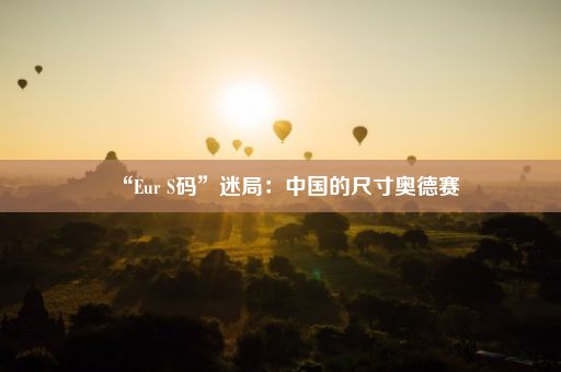 “Eur S码”迷局：中国的尺寸奥德赛