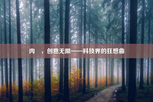 肉²，创意无限——科技界的狂想曲