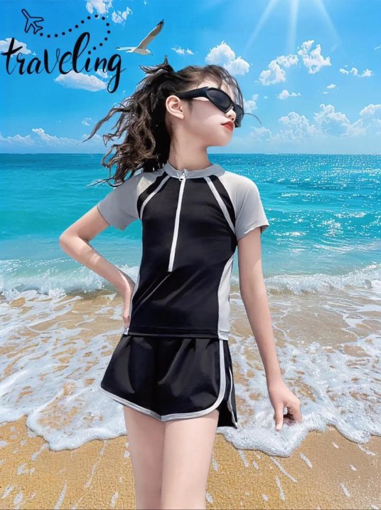 超露游泳衣分体到底能不能让你成为泳池最靓的仔？