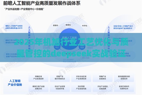 2025年机加行业工艺优化与质量管控的deepseek实战验证 2025年机加行业工艺优化与质量管控的deepseek实战验证
