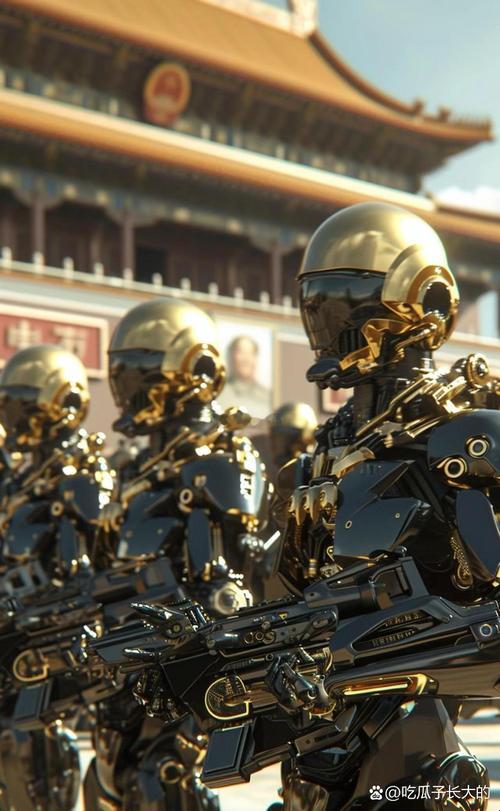 机器人方阵阅兵！是未来狂欢还是人类葬礼？
