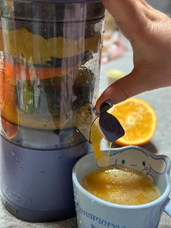 2025果汁界黑科技！小洞榨汁法打脸专家 别让传统机器废了你家水果